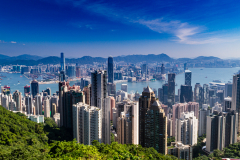 The view from Victoria peak