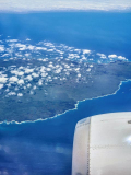 Flying into the Galpagos